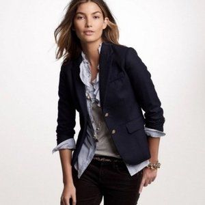 J Crew Wool Schoolboy Blazer